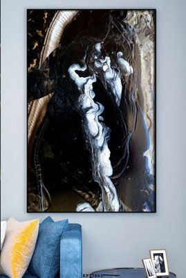 Ảnh gốc File tranh hiện đại pha lê gương KF77863 (độ nét cao) in mica