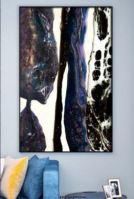 File PSD File tranh hiện đại pha lê gương KF77864 (gốc) cho designer