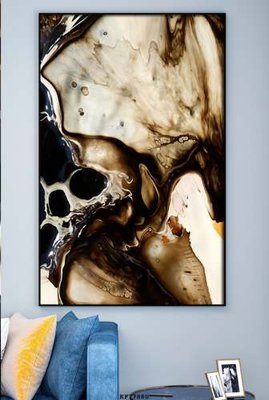 File tranh File tranh hiện đại pha lê gương KF77880 (bản gốc) treo phòng ăn