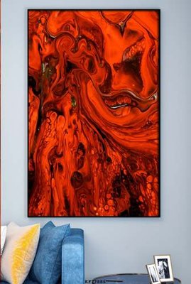 File gốc File tranh hiện đại pha lê gương KF77886 (in 3D) nghệ thuật