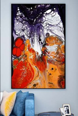 File gốc File tranh hiện đại pha lê gương KF77893 cho in ấn và thiết kế