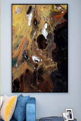 Tải file File tranh hiện đại pha lê gương KF77911 (PSD) cho in ấn quảng cáo