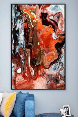 Cung cấp file tranh gốc File tranh hiện đại pha lê gương KF77919 độc quyền