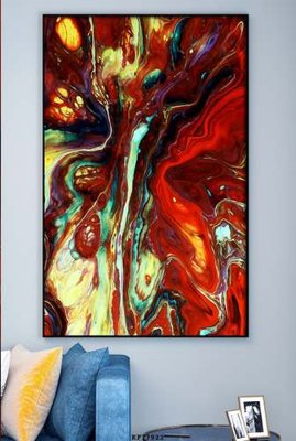 File in mica File tranh hiện đại pha lê gương KF77922 (bản gốc) sắc sảo