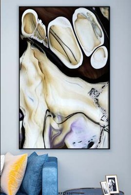 File gốc File tranh hiện đại pha lê gương KF77930 (chuẩn màu) cho in offset