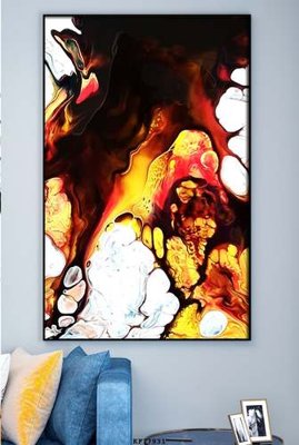 Ảnh gốc File tranh hiện đại pha lê gương KF77931 (độ nét cao) in mica