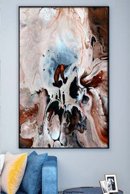 File gốc File tranh hiện đại pha lê gương KF77944 (ảnh chi tiết) để in ấn