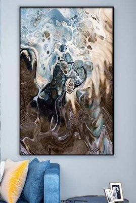 File PSD File tranh hiện đại pha lê gương KF77951 (gốc) cho designer