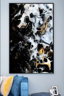 Tải file gốc File tranh hiện đại pha lê gương KF77963 dùng cho in ấn