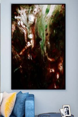 File tranh File tranh hiện đại pha lê gương KF77971 (gốc) in trên kính