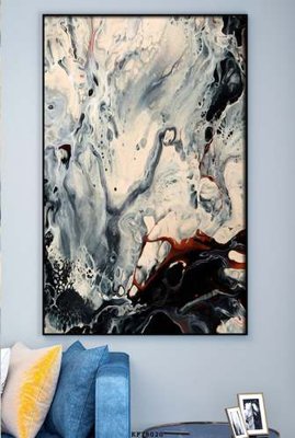 File in trần File tranh hiện đại pha lê gương KF78020 (bản gốc) phong cảnh