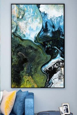 File tranh trang trí File tranh hiện đại pha lê gương KF78025 (tải file gốc)