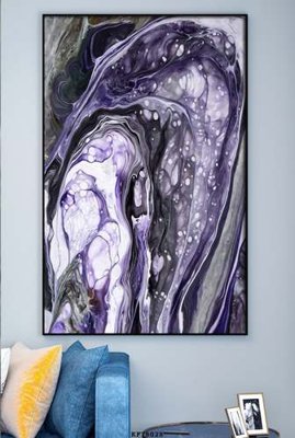 File tranh File tranh hiện đại pha lê gương KF78028 (gốc) phong cách tối giản