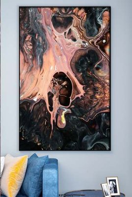 Tải về hình ảnh gốc File tranh hiện đại pha lê gương KF78065 sắc nét