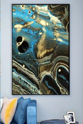 File gốc File tranh hiện đại pha lê gương KF78083 (bản quyền) cho in ấn