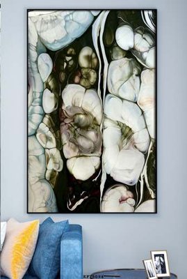 File gốc File tranh hiện đại pha lê gương KF78094 (trang trí) phòng làm việc