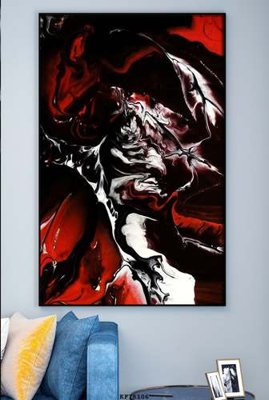 File ảnh File tranh hiện đại pha lê gương KF78106 (gốc) in PP, decal