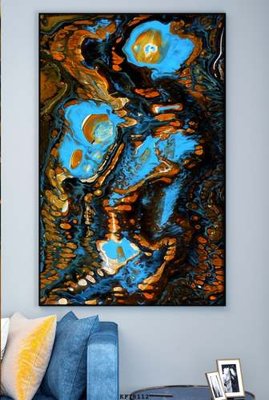 Download file gốc File tranh hiện đại pha lê gương KF78112 (in lụa) hoa lá