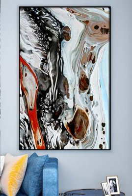 File gốc File tranh hiện đại pha lê gương KF78114 (chuẩn CMYK) cho nhà in