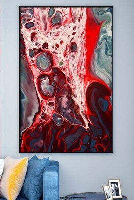 File gốc File tranh hiện đại pha lê gương KF78121 (ảnh rõ nét) để in