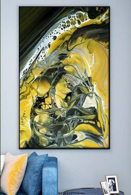 File gốc File tranh hiện đại pha lê gương KF78137 (PNG) không nền chất lượng