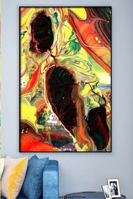 File gốc File tranh hiện đại pha lê gương KF78147 (cho in UV) siêu nét