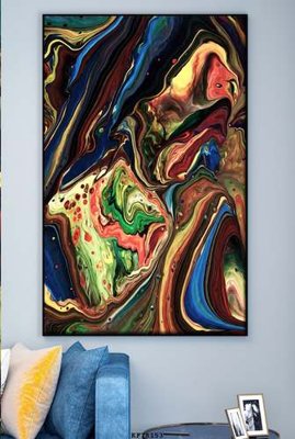 File ảnh gốc File tranh hiện đại pha lê gương KF78153 không vỡ nét