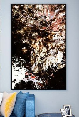 File tranh File tranh hiện đại pha lê gương KF78167 (bản gốc) treo tường