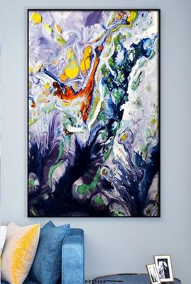 Tải file gốc File tranh hiện đại pha lê gương KF78168 (in bạt) quảng cáo