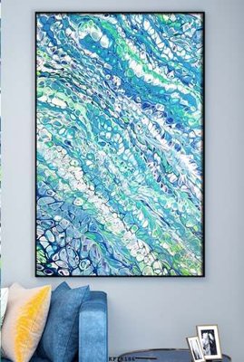 File PSD in ấn File tranh hiện đại pha lê gương KF78186 (chất lượng cao)