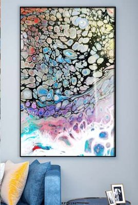 File in trần File tranh hiện đại pha lê gương KF78196 (file gốc) hoa văn 3D