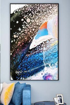 File tranh File tranh hiện đại pha lê gương KF78200 (gốc) chủ đề thành phố