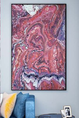 Download file gốc File tranh hiện đại pha lê gương KF78208 (in mica) 3D