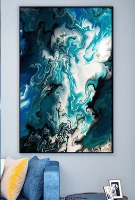 File in trần File tranh hiện đại pha lê gương KF78211 (bản gốc 3D) sống động