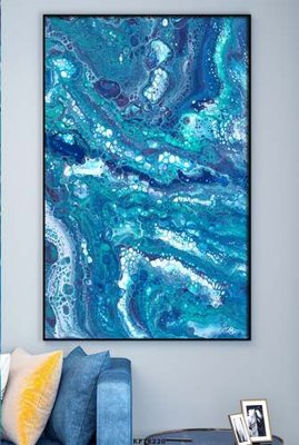 File in ấn File tranh hiện đại pha lê gương KF78220 (bản gốc) chất lượng cao