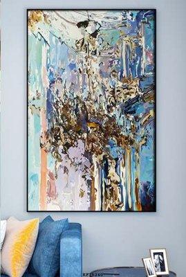 Tải file File tranh hiện đại pha lê gương KF78240 (ảnh gốc) in tranh kính