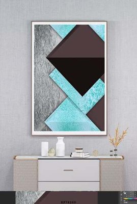 Download file gốc File tranh hiện đại pha lê gương KF78260 (in mica) trang trí