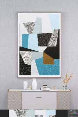 File gốc File tranh hiện đại pha lê gương KF78270 (thiết kế) độc quyền