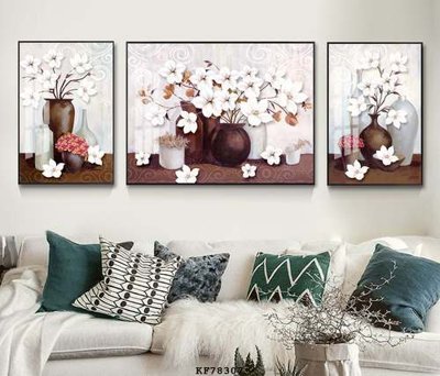 File tranh File tranh hiện đại pha lê gương KF78307 (gốc) phong cách tối giản