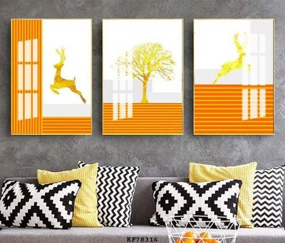 File gốc File tranh hiện đại pha lê gương KF78316 (thiết kế) cho in ấn