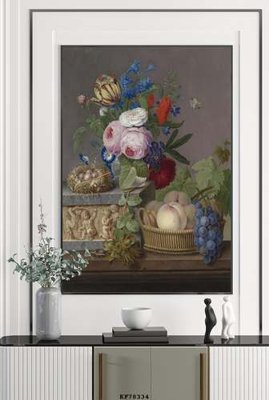 File gốc File tranh hiện đại pha lê gương KF78334 (in mica) làm bảng hiệu