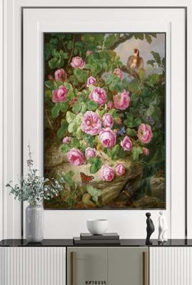 Download file gốc File tranh hiện đại pha lê gương KF78335 (in lụa) nghệ thuật