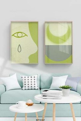 File gốc File tranh hiện đại pha lê gương KF78347 (thiết kế) cho in ấn