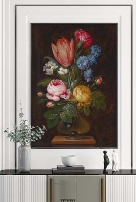 File gốc File tranh hiện đại pha lê gương KF78353 (in 3D) nghệ thuật