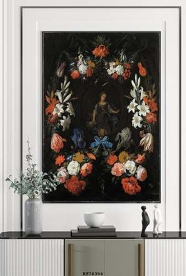 File gốc File tranh hiện đại pha lê gương KF78354 (PNG) không nền chất lượng