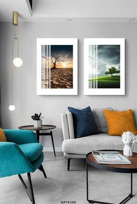 Tải file File tranh hiện đại pha lê gương KF78398 (gốc) làm file thiết kế