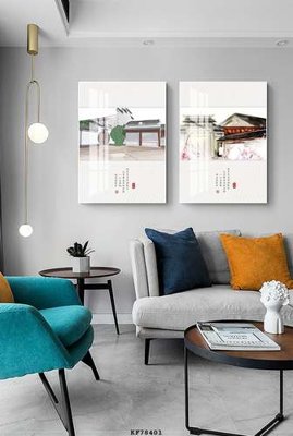 File ảnh File tranh hiện đại pha lê gương KF78401 (gốc) in PP, decal