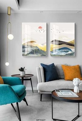 File tranh gốc PSD File tranh hiện đại pha lê gương KF78427 còn nguyên layer