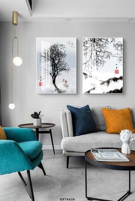 Tải file File tranh hiện đại pha lê gương KF78438 (ảnh gốc) file AI/EPS