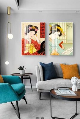 File tranh gốc in trần nhà File tranh hiện đại pha lê gương KF78452 3D